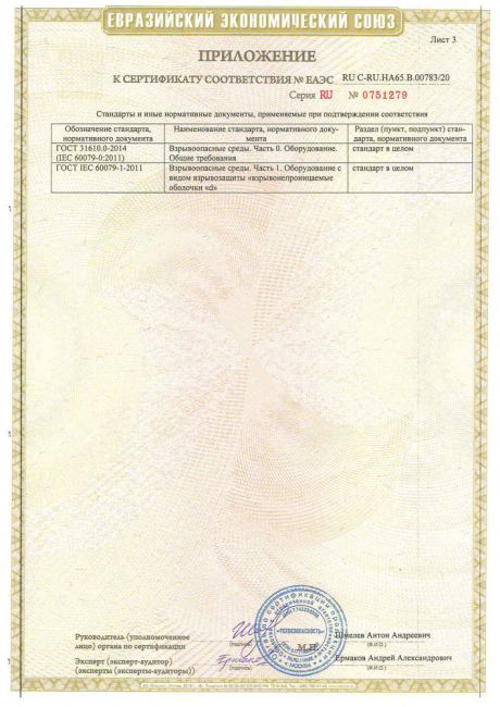 Сертификат соответствия 21.10.2020г.